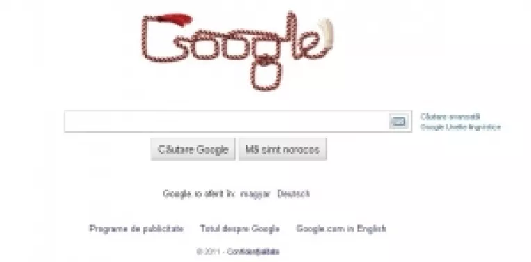 1 Martie : Google si-a transformat logo-ul intr-un snur de Martisor 