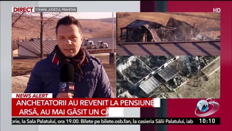 A saptea victima extrasa dupa incendiul de Ferma Dacilor. Este vorba despre un copil