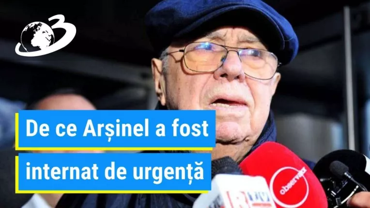 Adevaratul motiv pentru care Arsinel a fost internat de urgenta: "Nu sunt bine!"