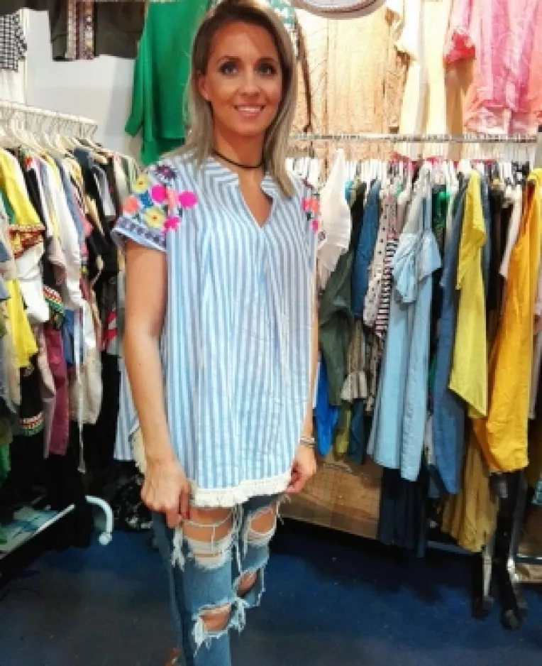 Catalina Silea, director al firmei PAPYFASHION: "Avem rochii superbe din in, matase si bumbac organic!"