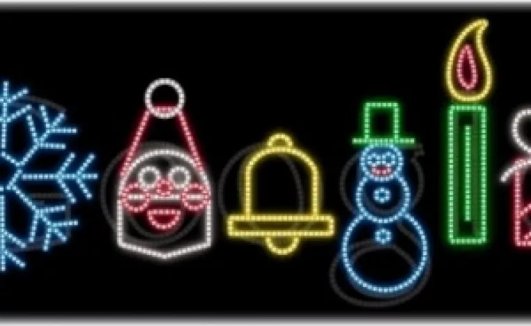 De Craciun: Google ureaza "Sarbatori Fericite", cu un logo special 