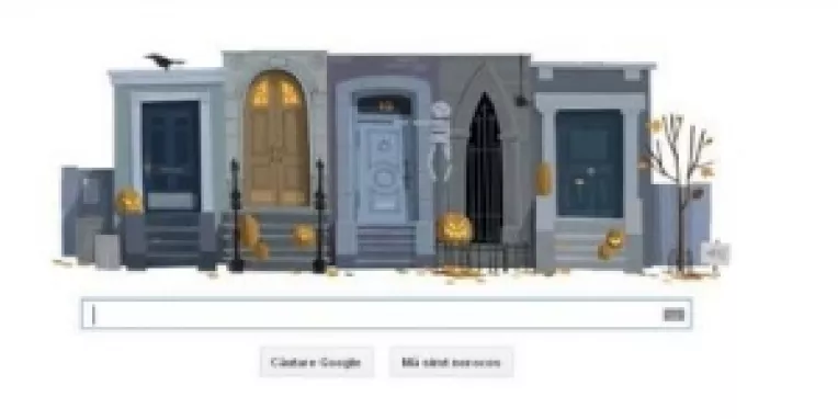Google sarbatoreste Halloween printr-un logo special