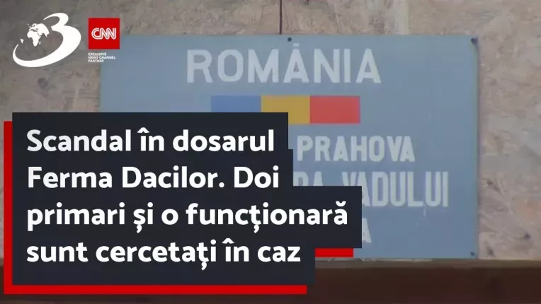 Scandal in dosarul Ferma Dacilor. Doi primari si o functionara sunt cercetati in caz
